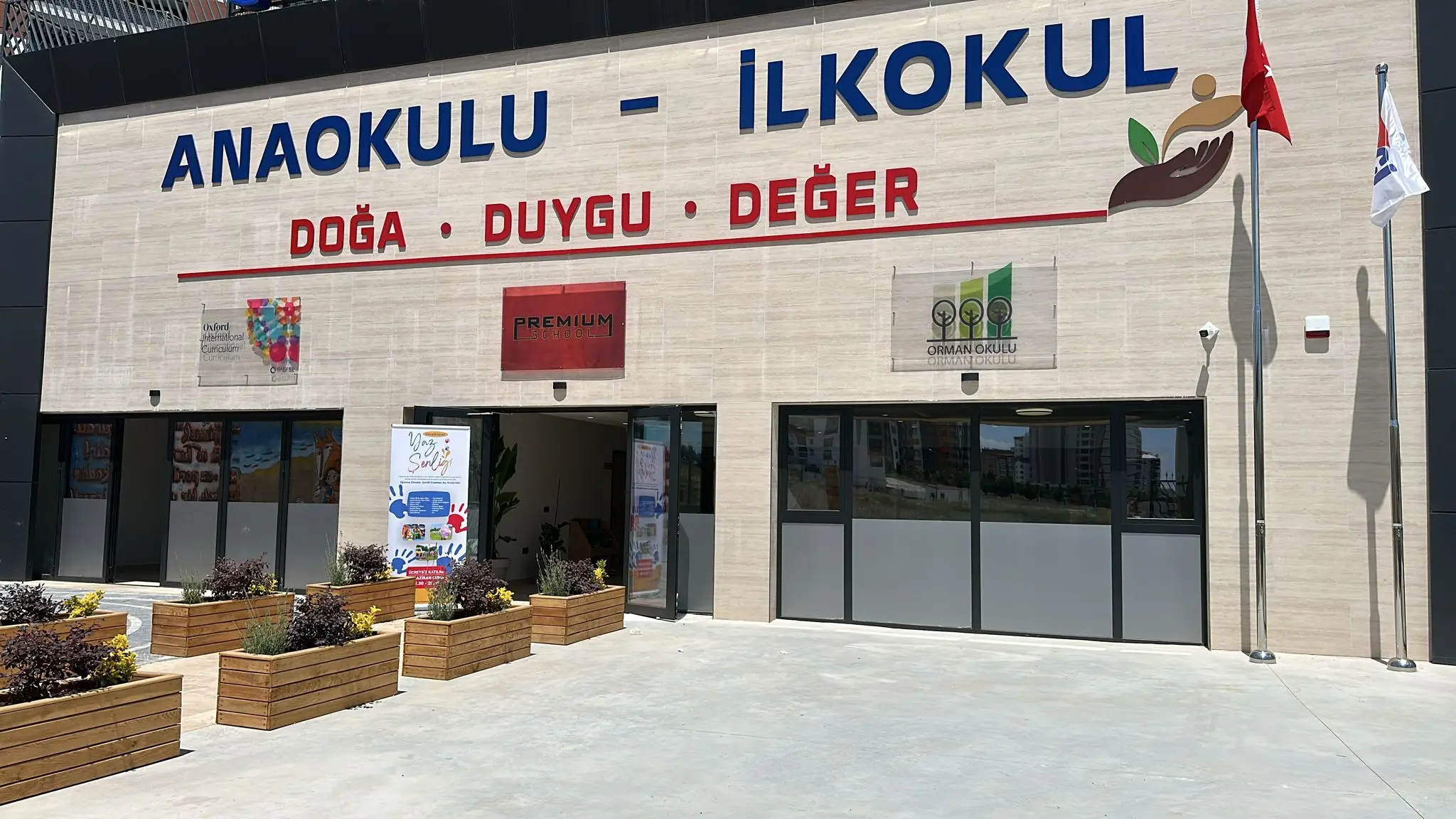 Açı Eryaman Koleji – Campus – Kindergarten & primary school facade
