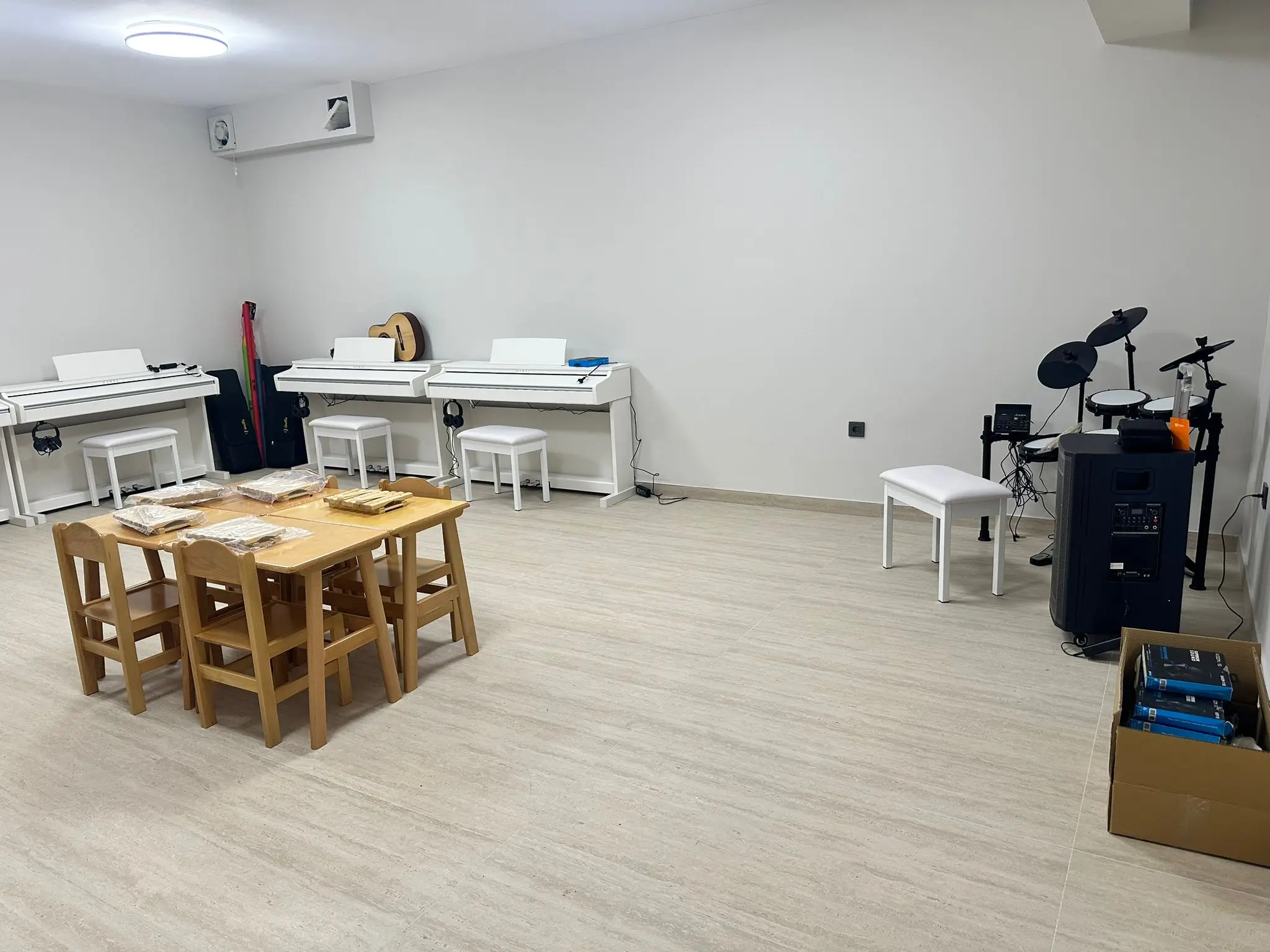 Açı Eryaman Koleji – Indoor Spaces – Music workshop