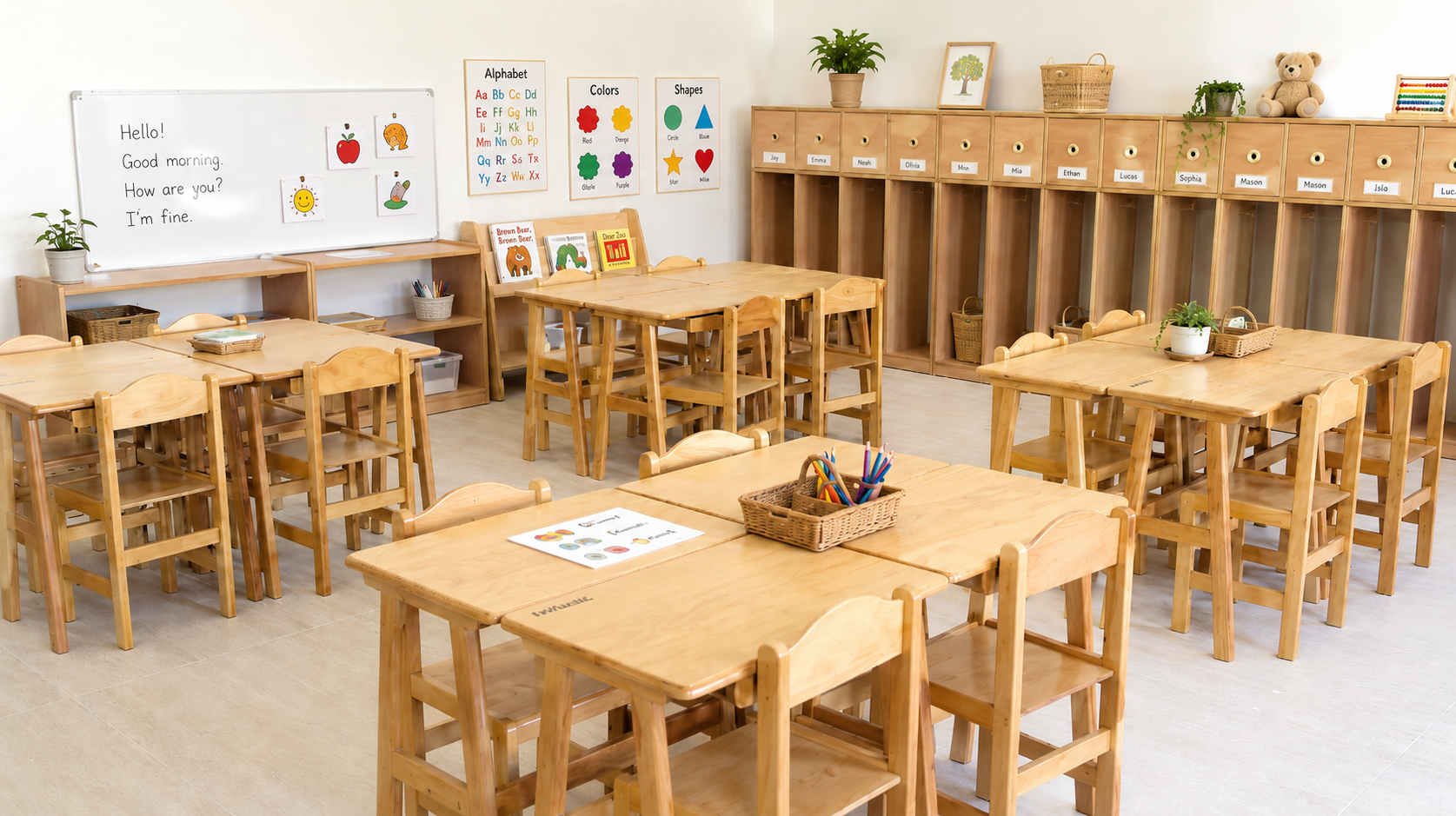 Açı Eryaman College English classroom — Oxford International Curriculum official school interior