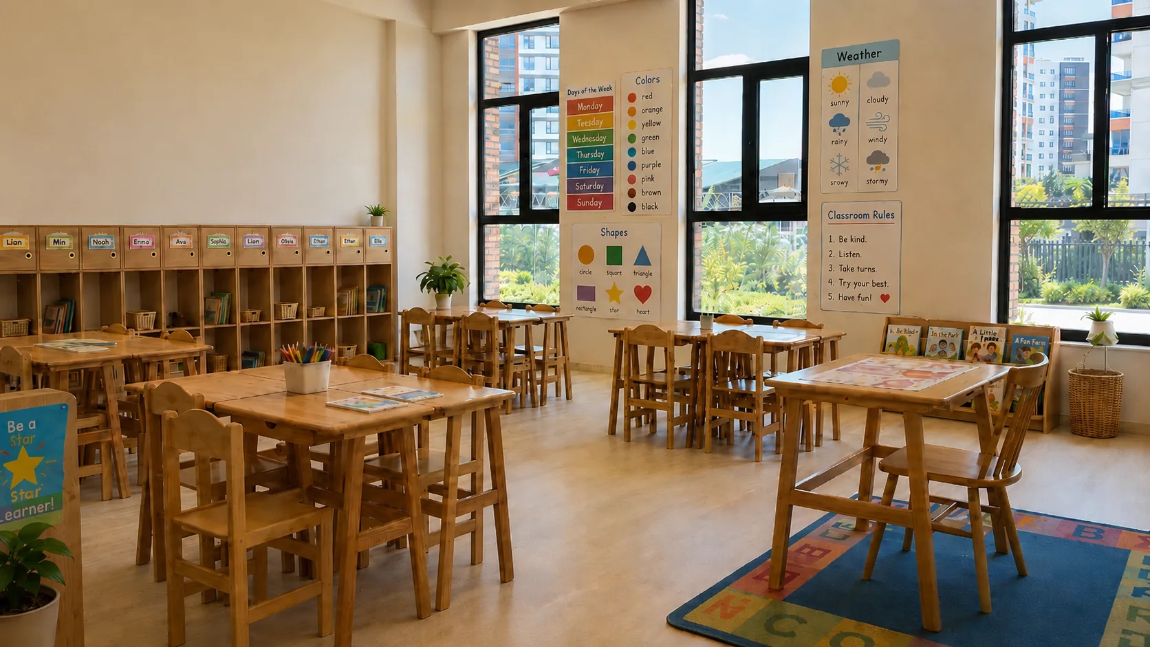 Açı Eryaman College English classroom — Oxford International Curriculum official school interior