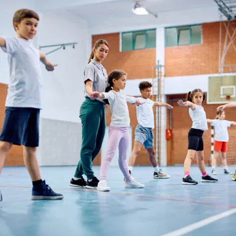 Gymnastics & Movement Education Area