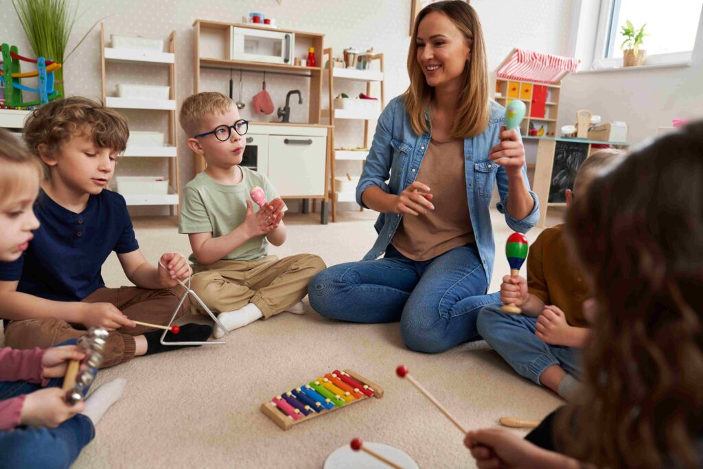 Kindergarten music class