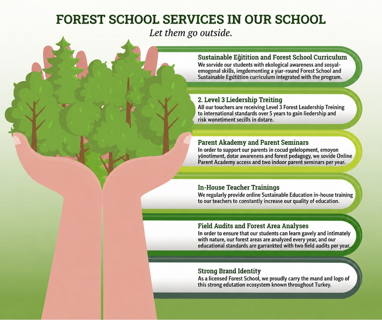 Açı Premium School Forest School member institution certificate and logo